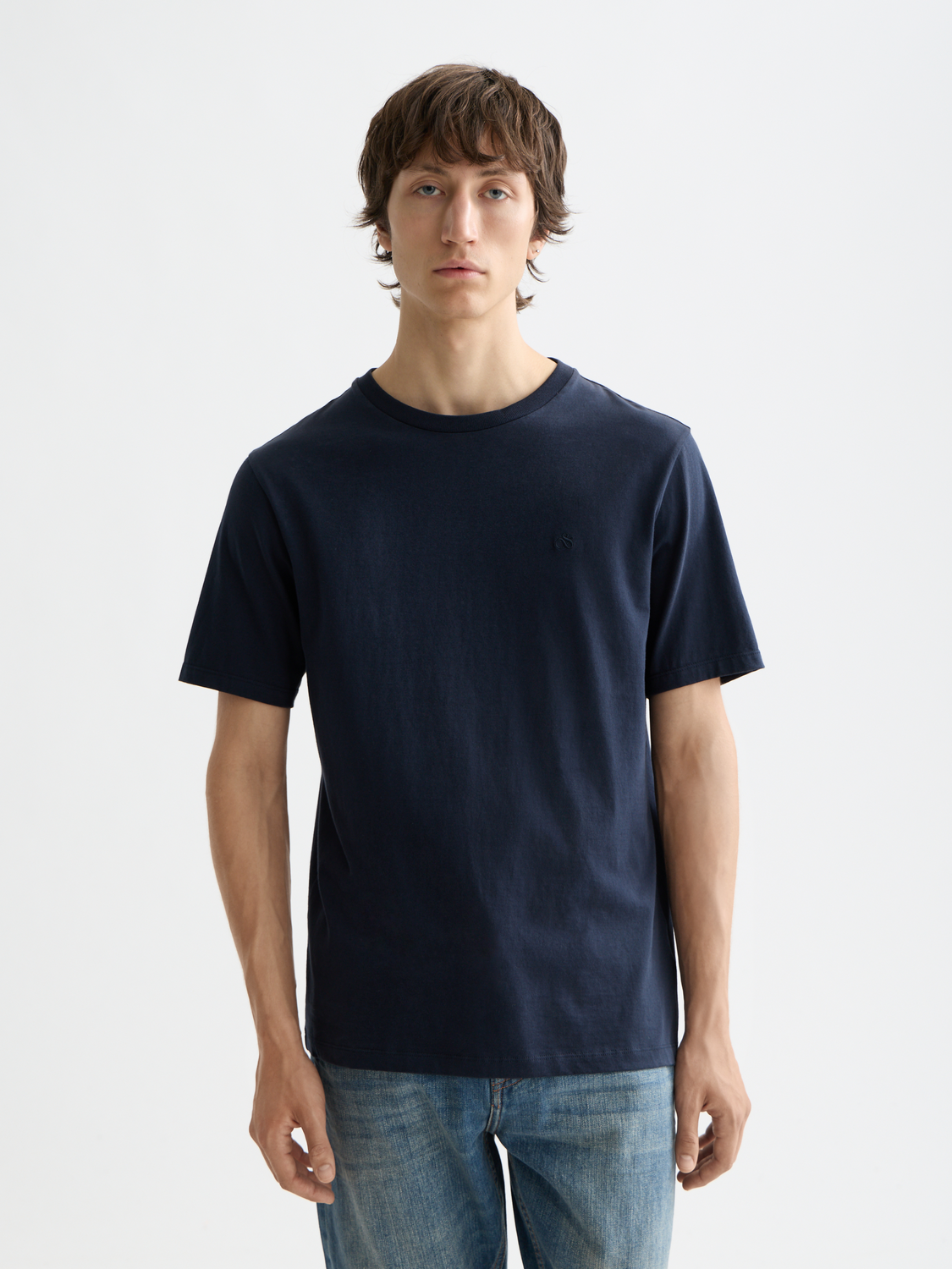 ESSENTIALS LOGO T-SHIRT - NIGHT