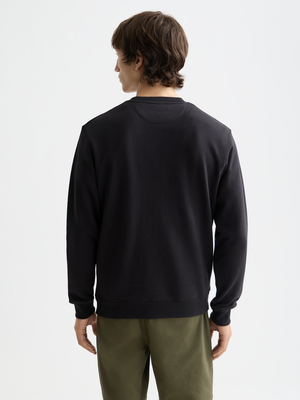 Essentials LOGO SWEATSHIRT - BLACK