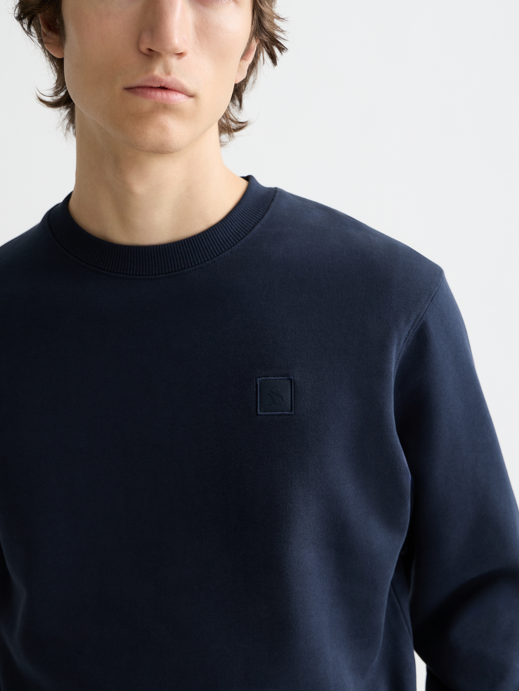 Essentials LOGO SWEATSHIRT - NIGHT