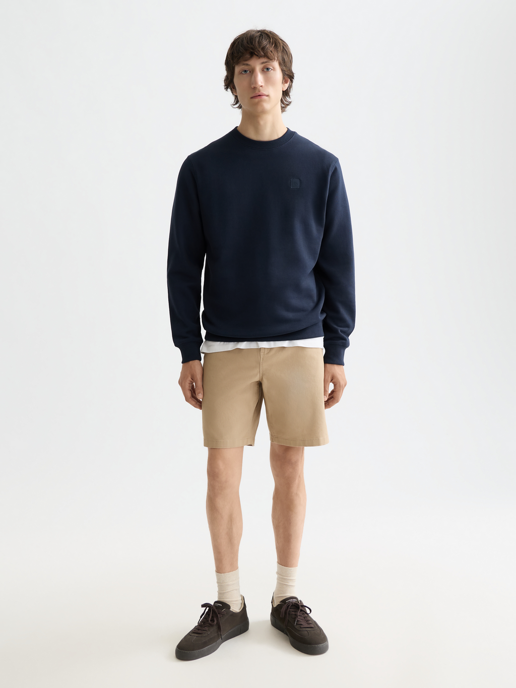 Essentials LOGO SWEATSHIRT - NIGHT
