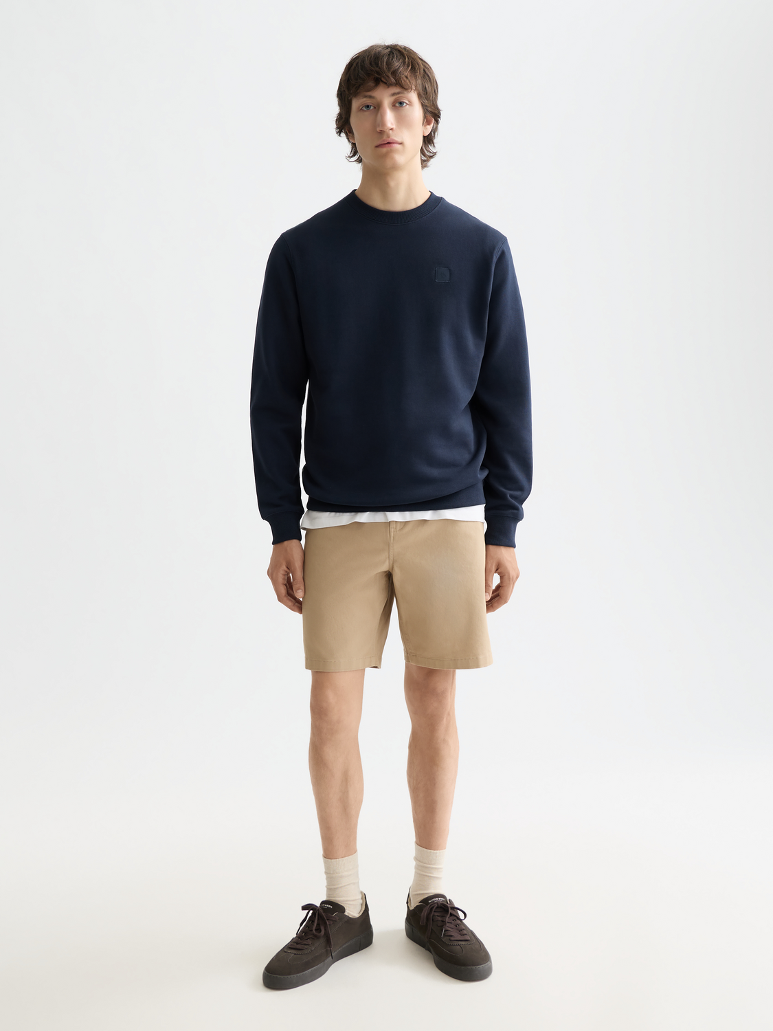 Essentials LOGO SWEATSHIRT - NIGHT