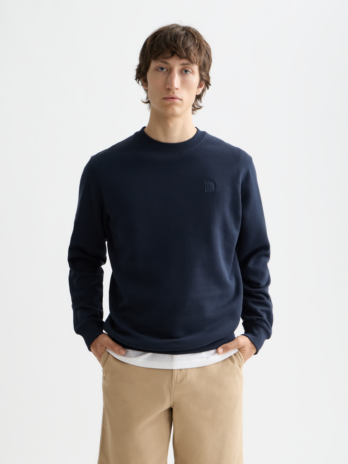 Essentials LOGO SWEATSHIRT - NIGHT