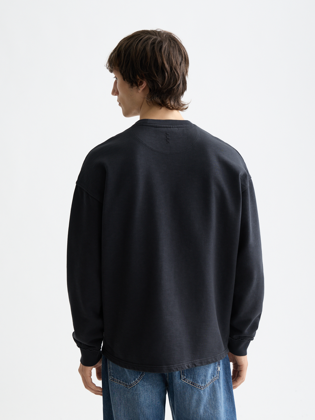 Essentials 3 CROSSES SWEATSHIRT - BLACK