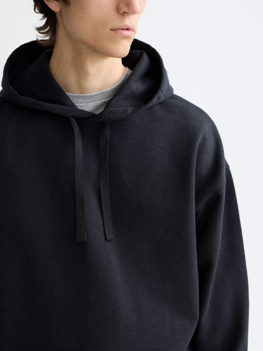 Essentials 3 CROSSES HOODIE - BLACK
