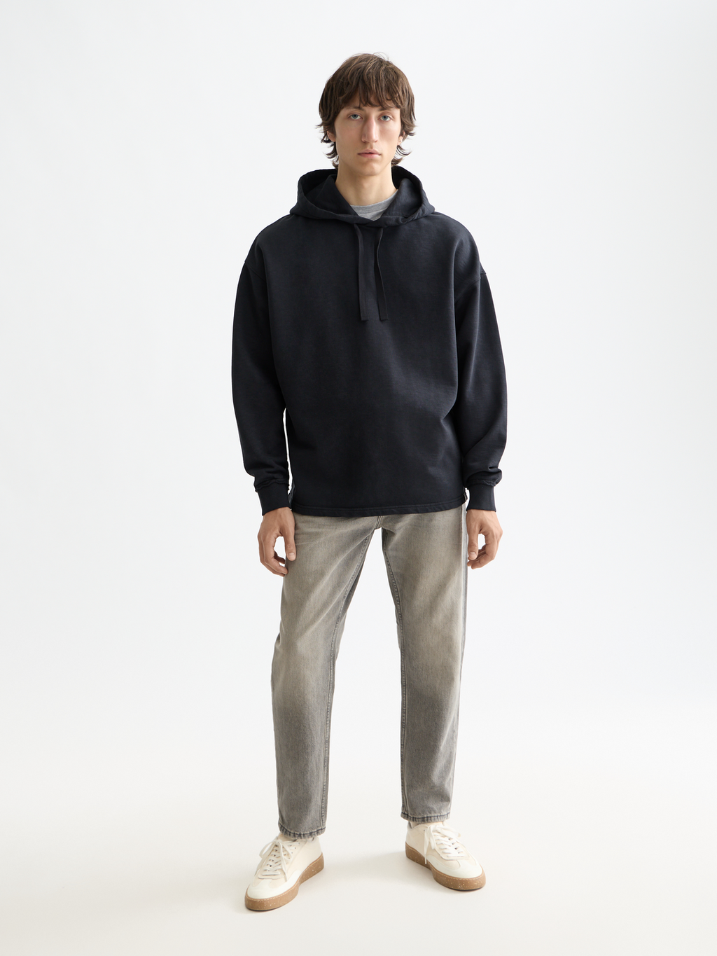 Essentials 3 CROSSES HOODIE - BLACK