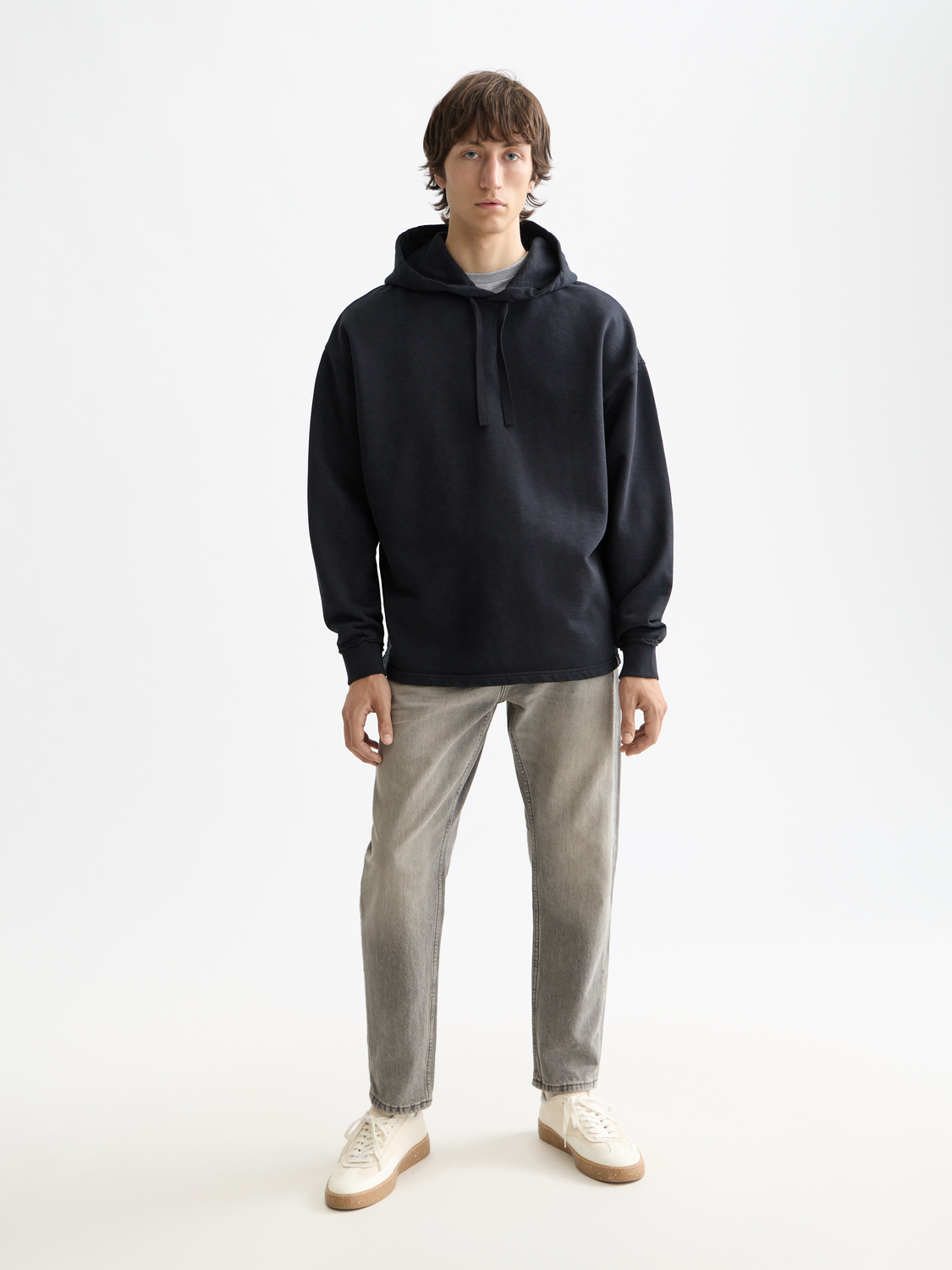 Essentials 3 CROSSES HOODIE - BLACK