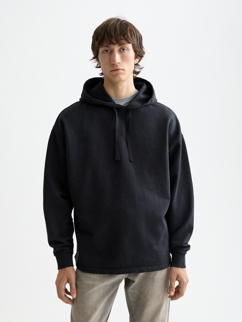 Essentials 3 CROSSES HOODIE - BLACK