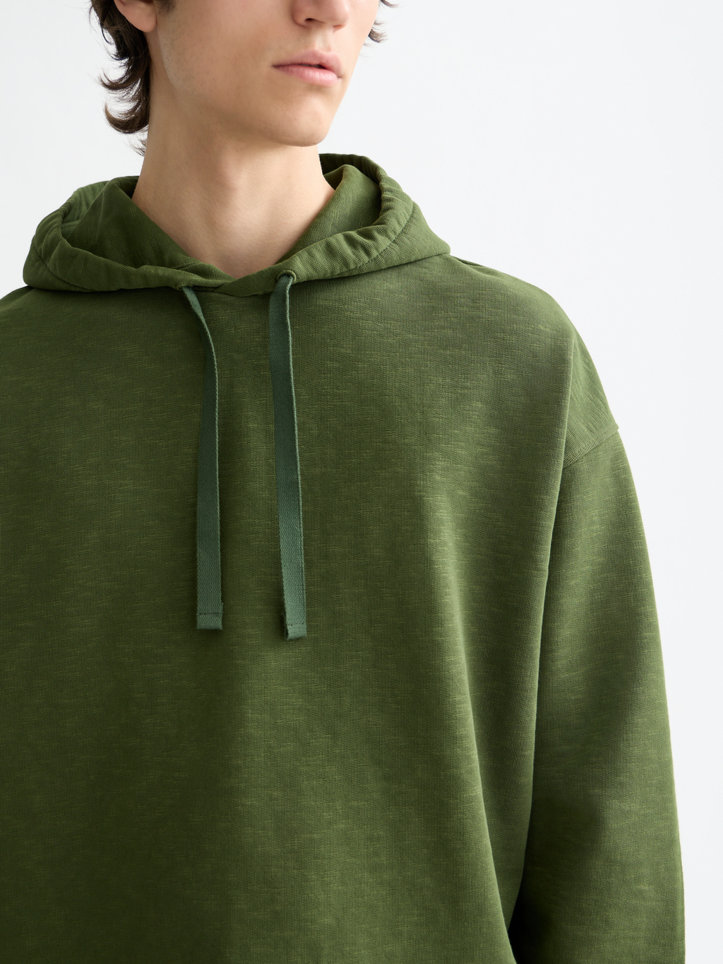Essentials 3 CROSSES HOODIE - KHAKI