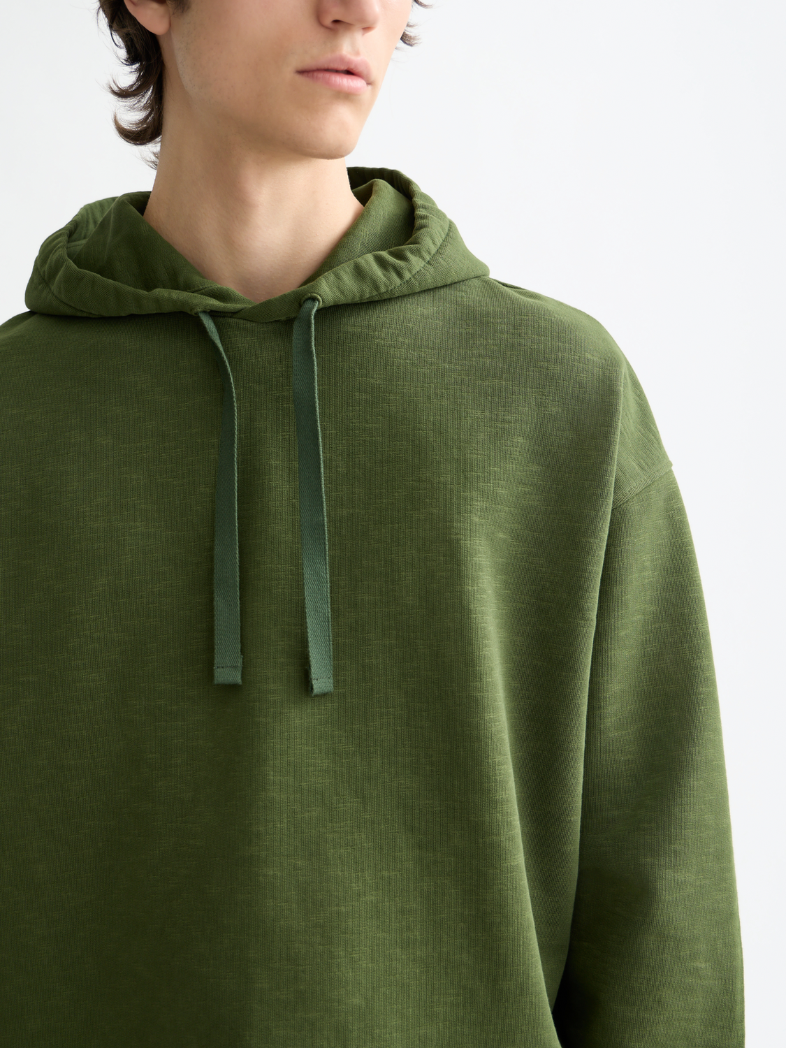 Essentials 3 CROSSES HOODIE - KHAKI
