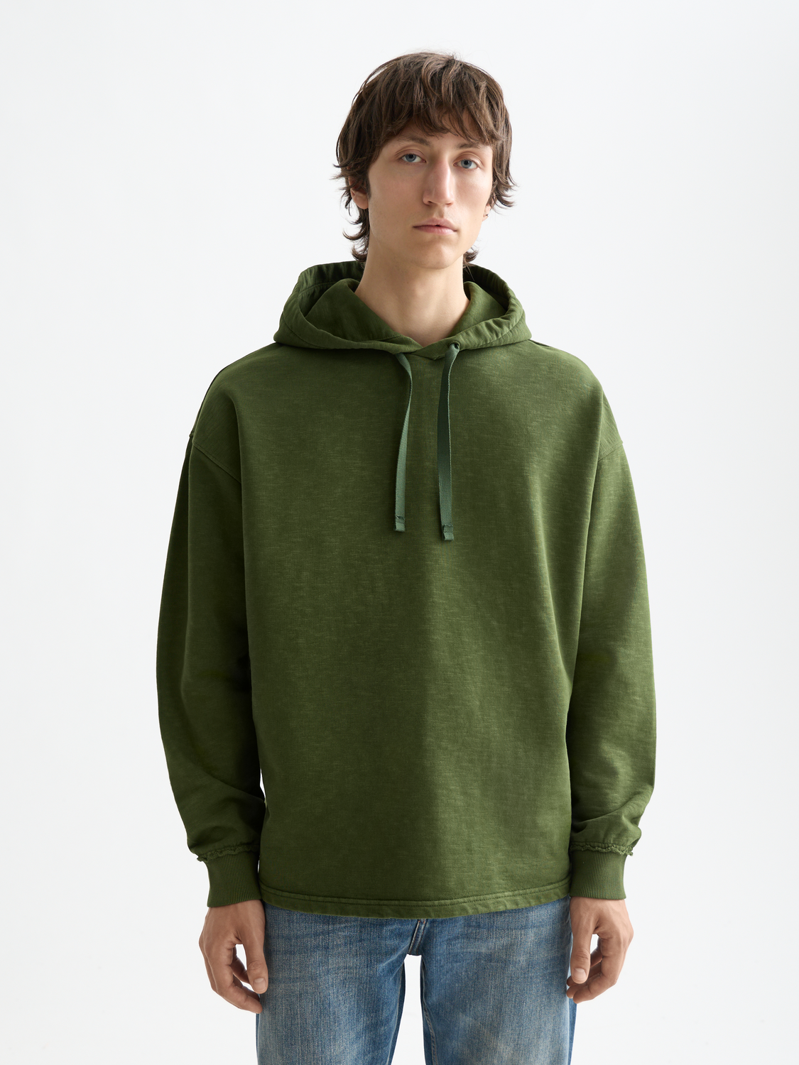 Essentials 3 CROSSES HOODIE - KHAKI