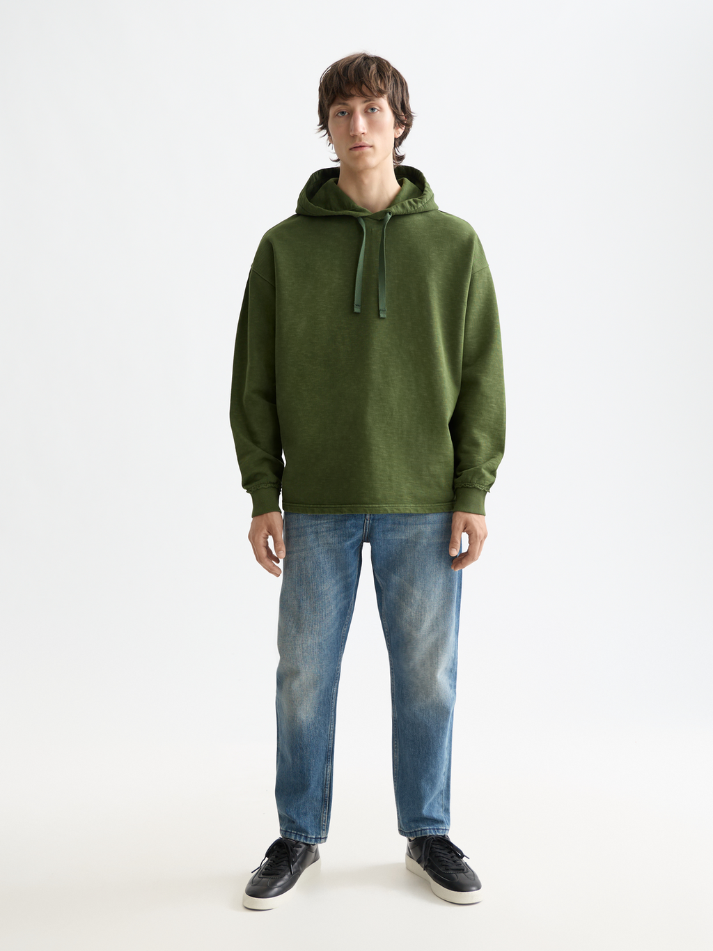 Essentials 3 CROSSES HOODIE - KHAKI