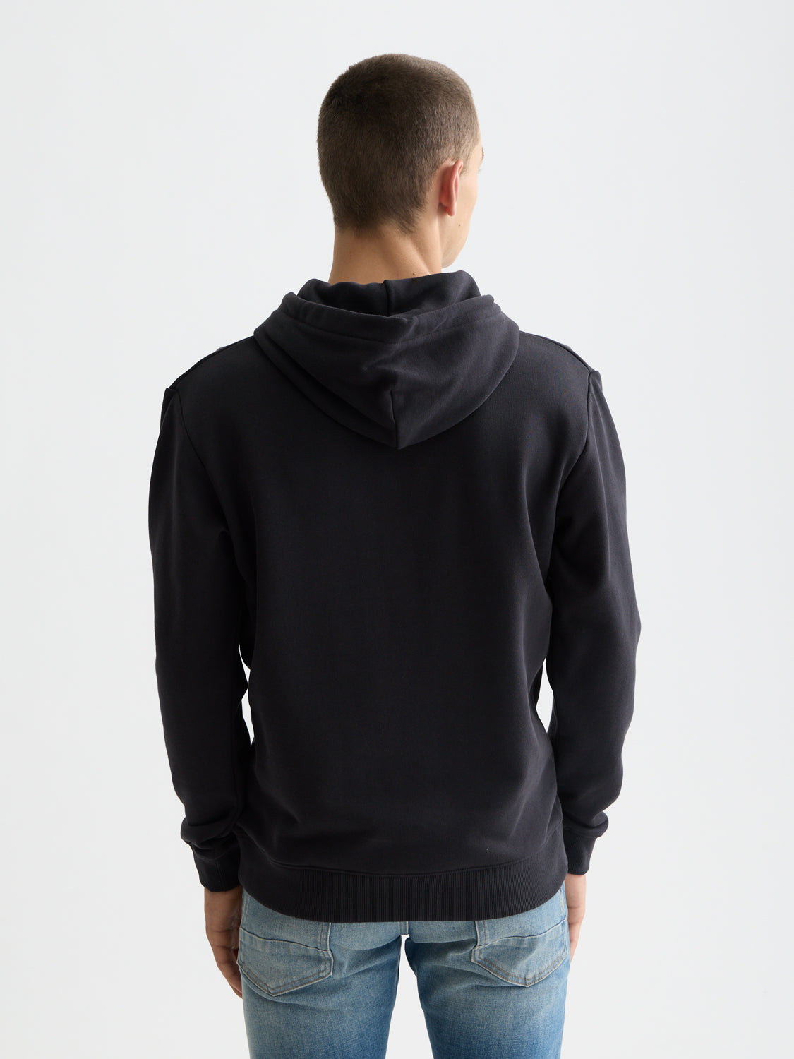 Essentials LOGO HOODIE - BLACK