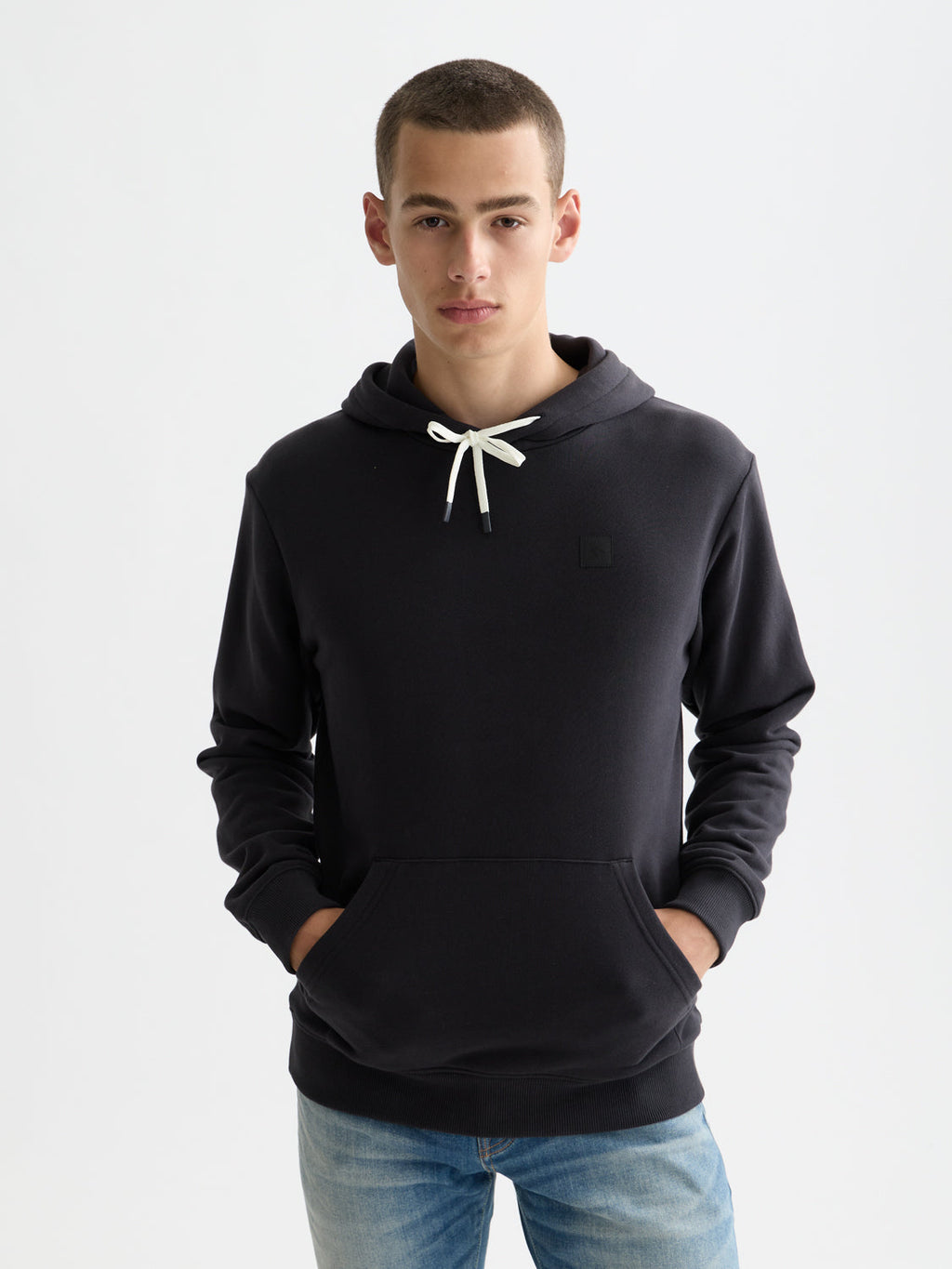 Essentials LOGO HOODIE - BLACK