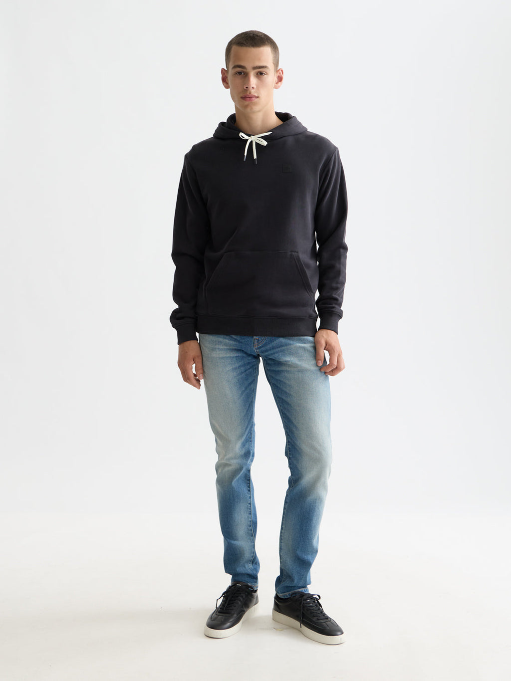 Essentials LOGO HOODIE - BLACK
