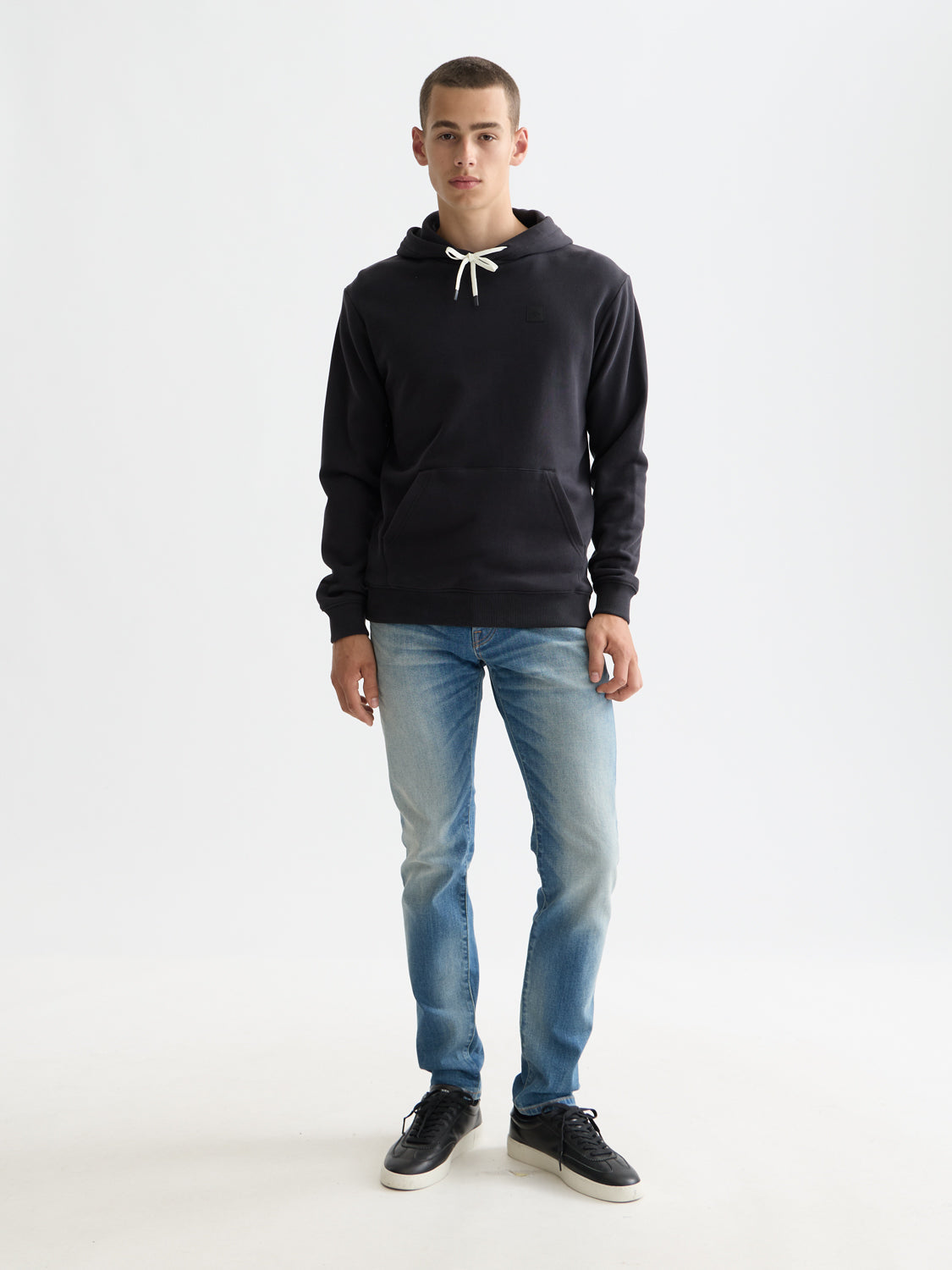 Essentials LOGO HOODIE - BLACK