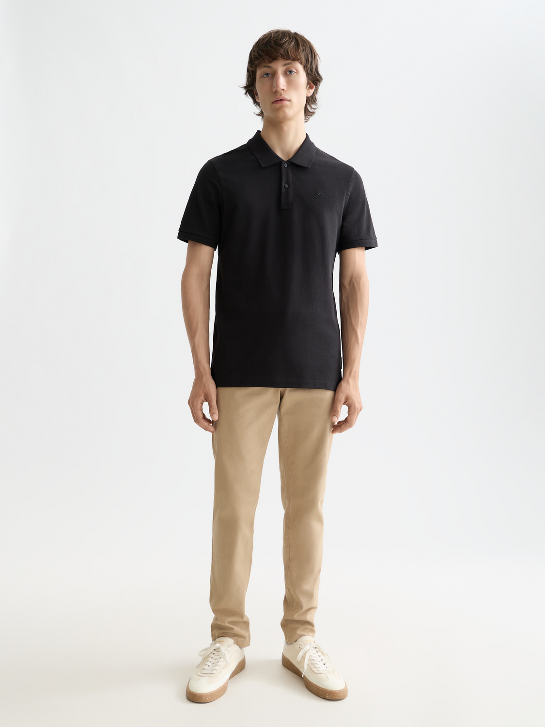 Core - Piqué-Poloshirt mit Logo
