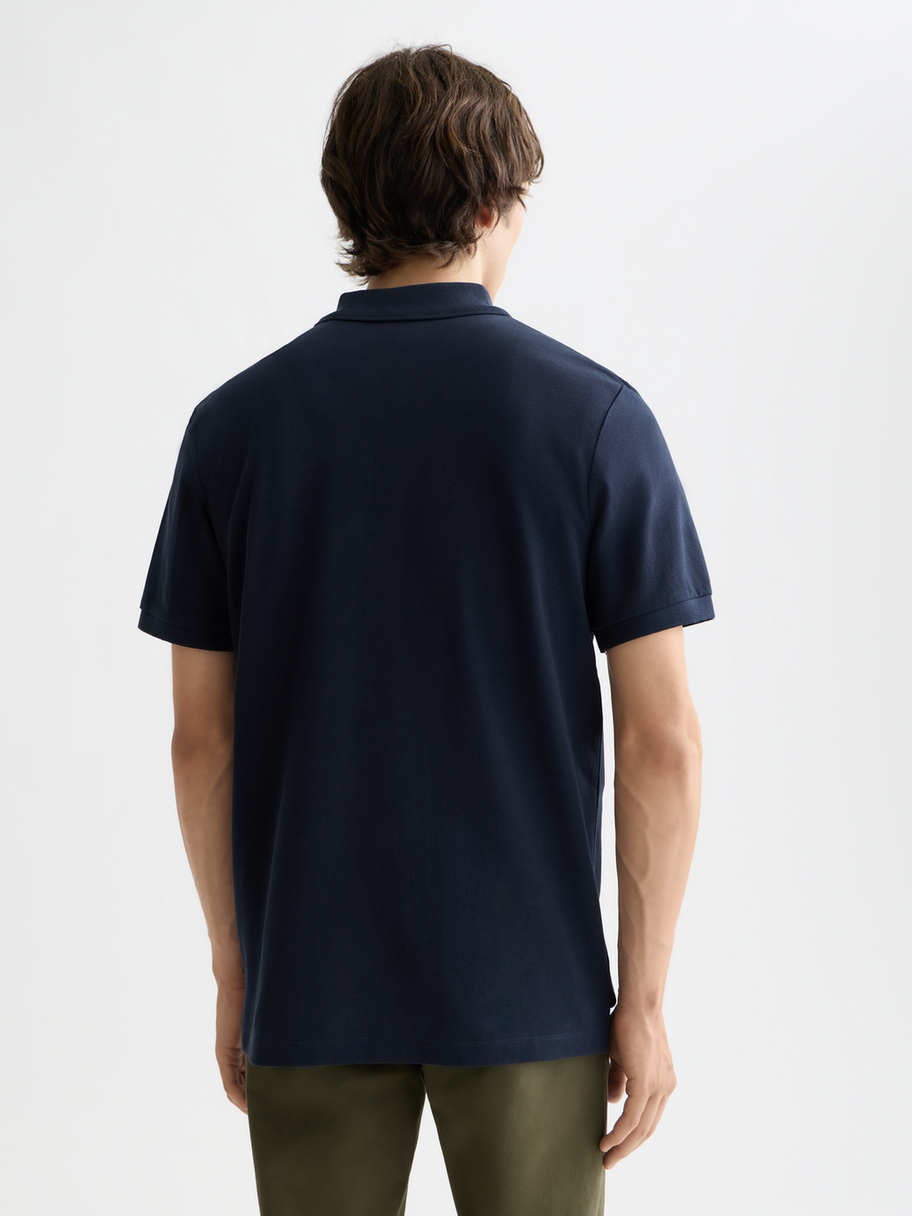 Essentials LOGO PIQUE POLO - NIGHT