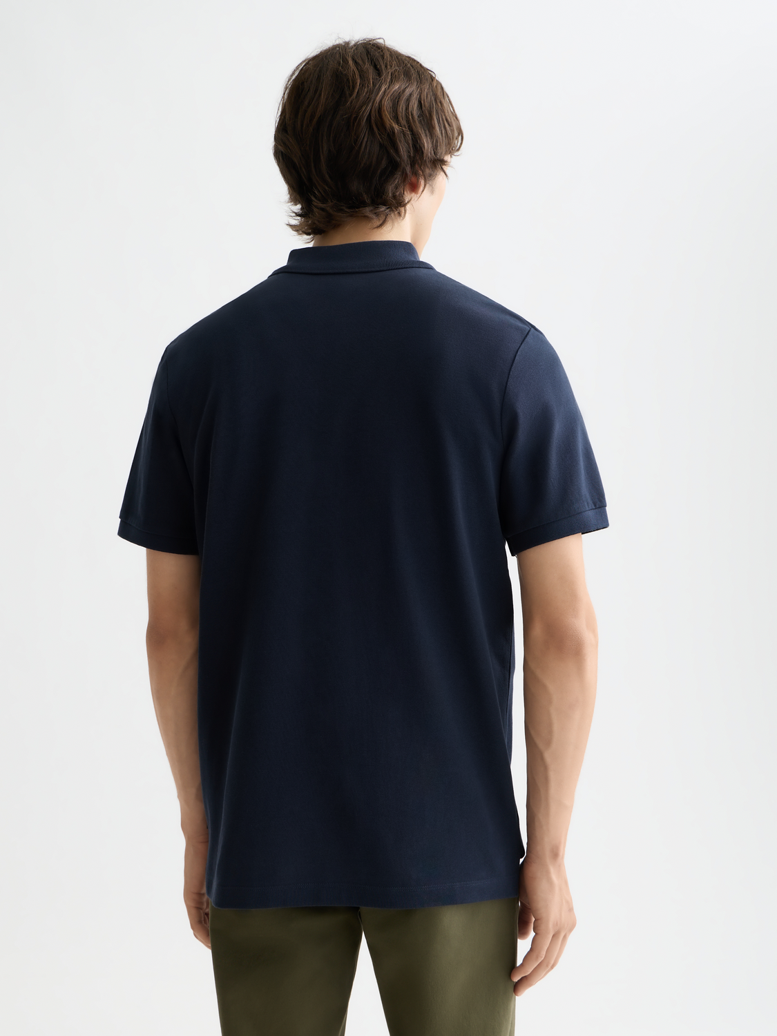 Essentials LOGO PIQUE POLO - NIGHT