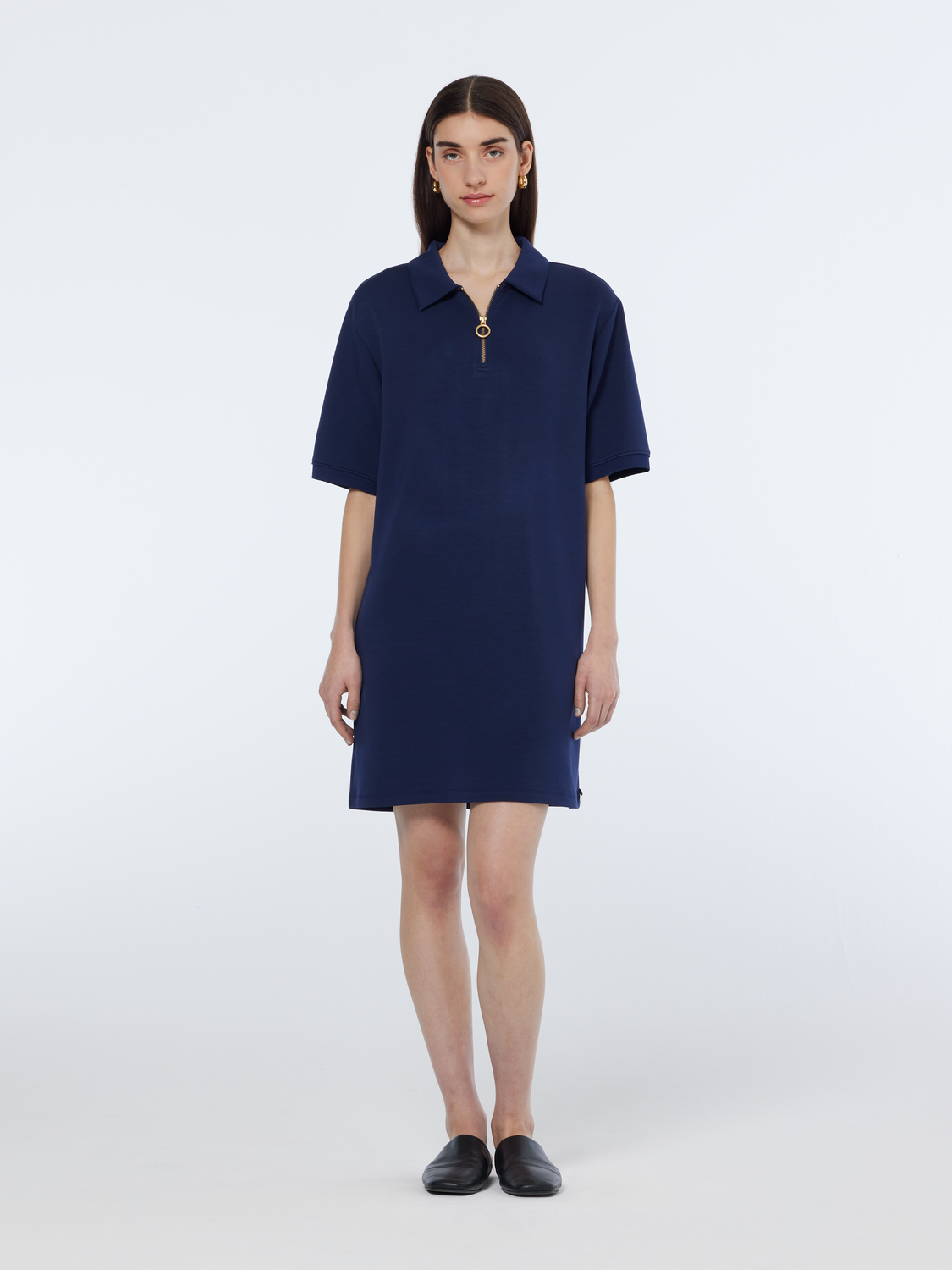 Modal polo dress