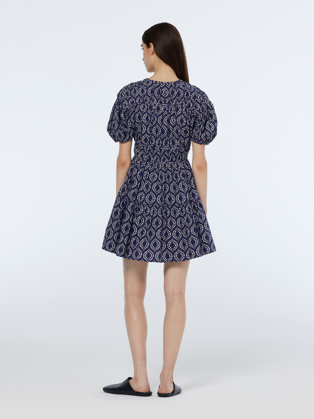 Mini Dress With Gathering