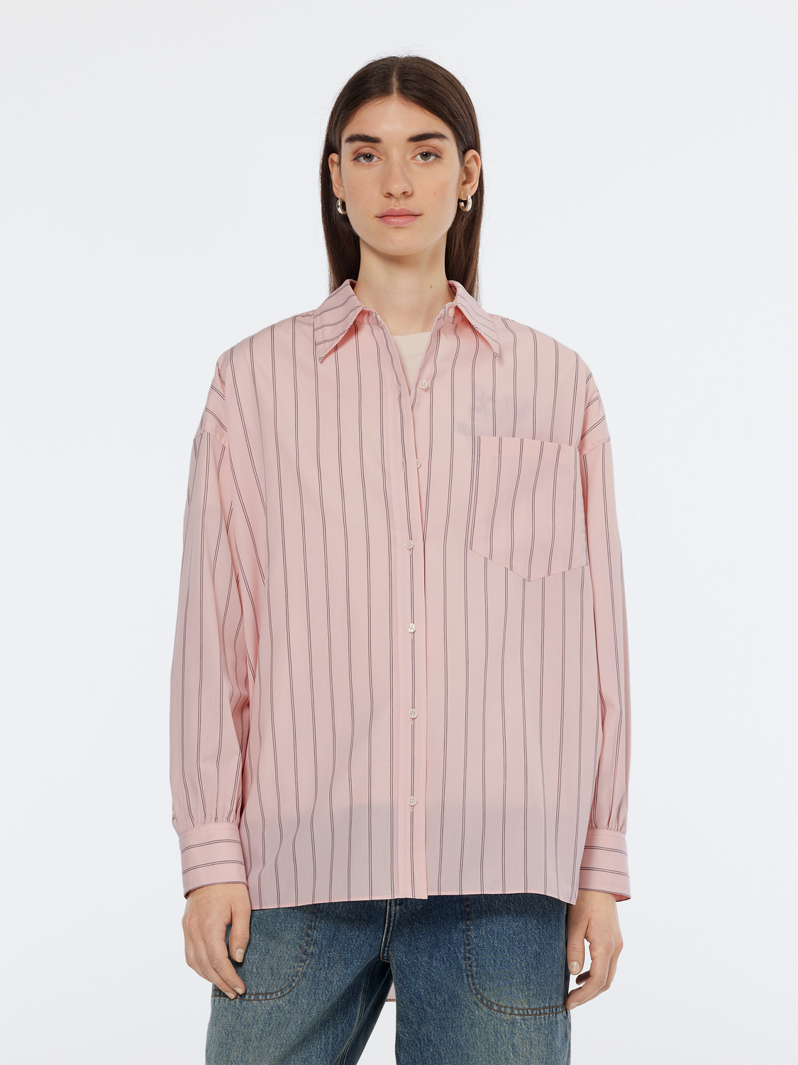 Striped Oversized Shirt