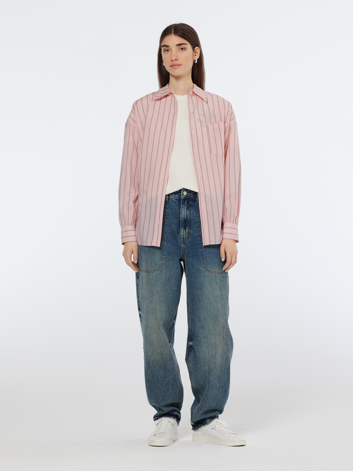 Striped Oversized Shirt
