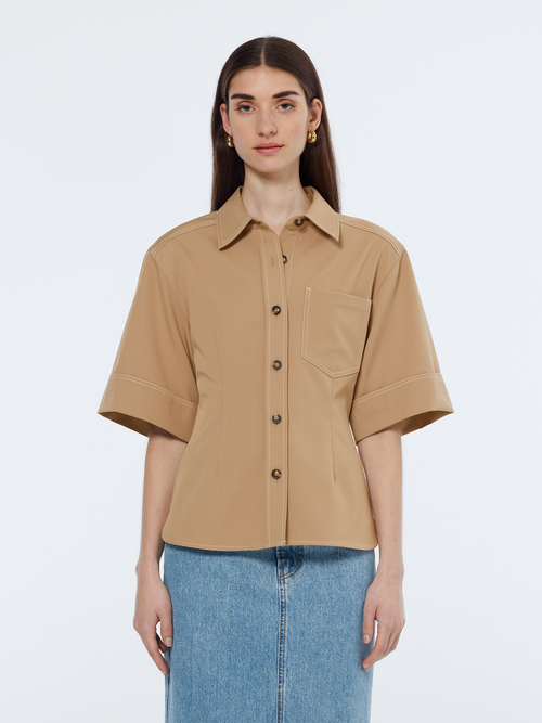 Fitted Short Sleeve Shirt