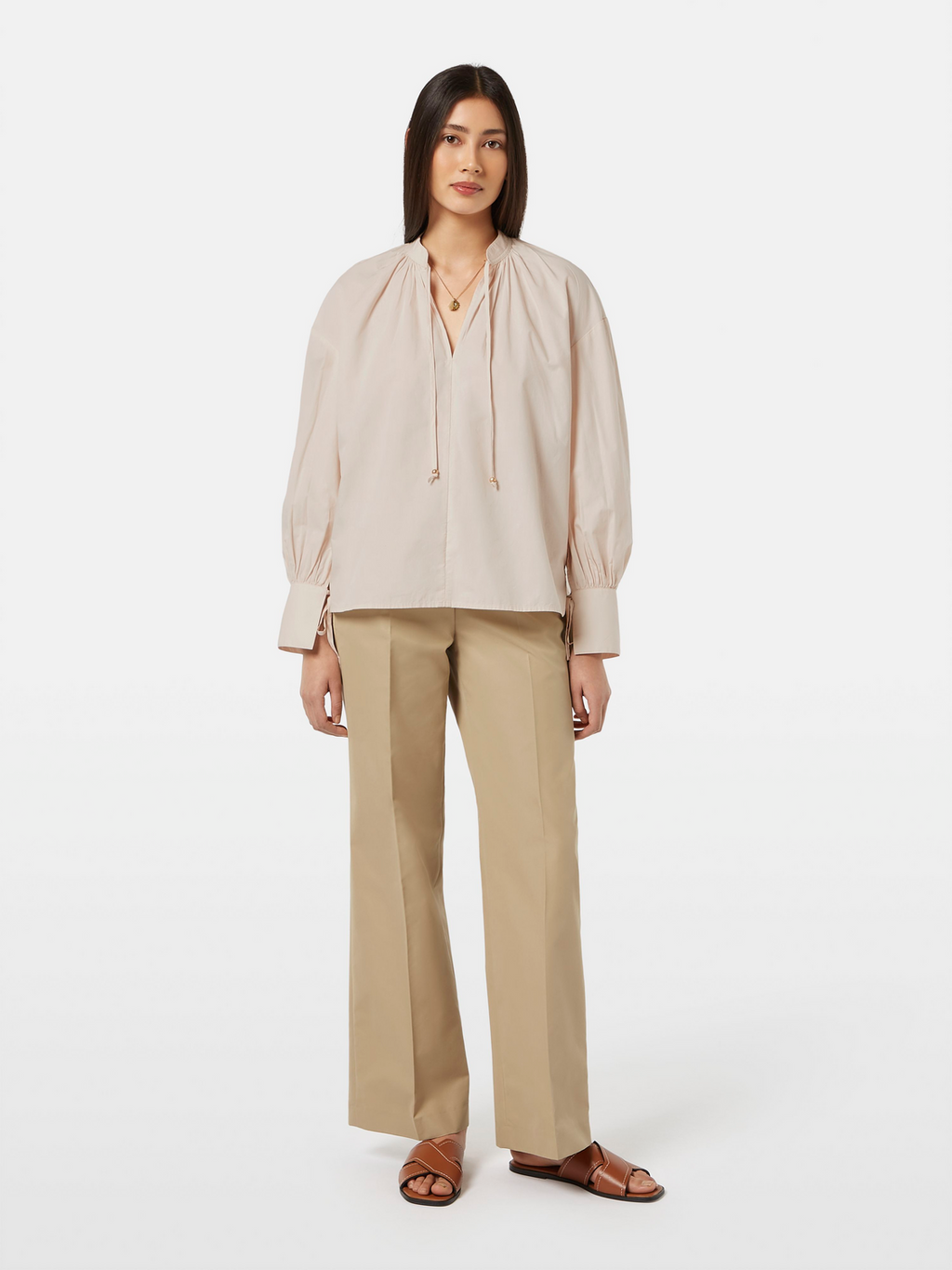 Tunic Top with Cord Details