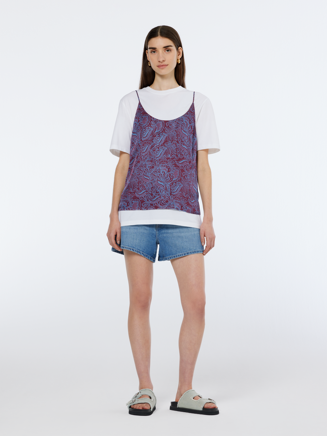 Jersey Woven tank