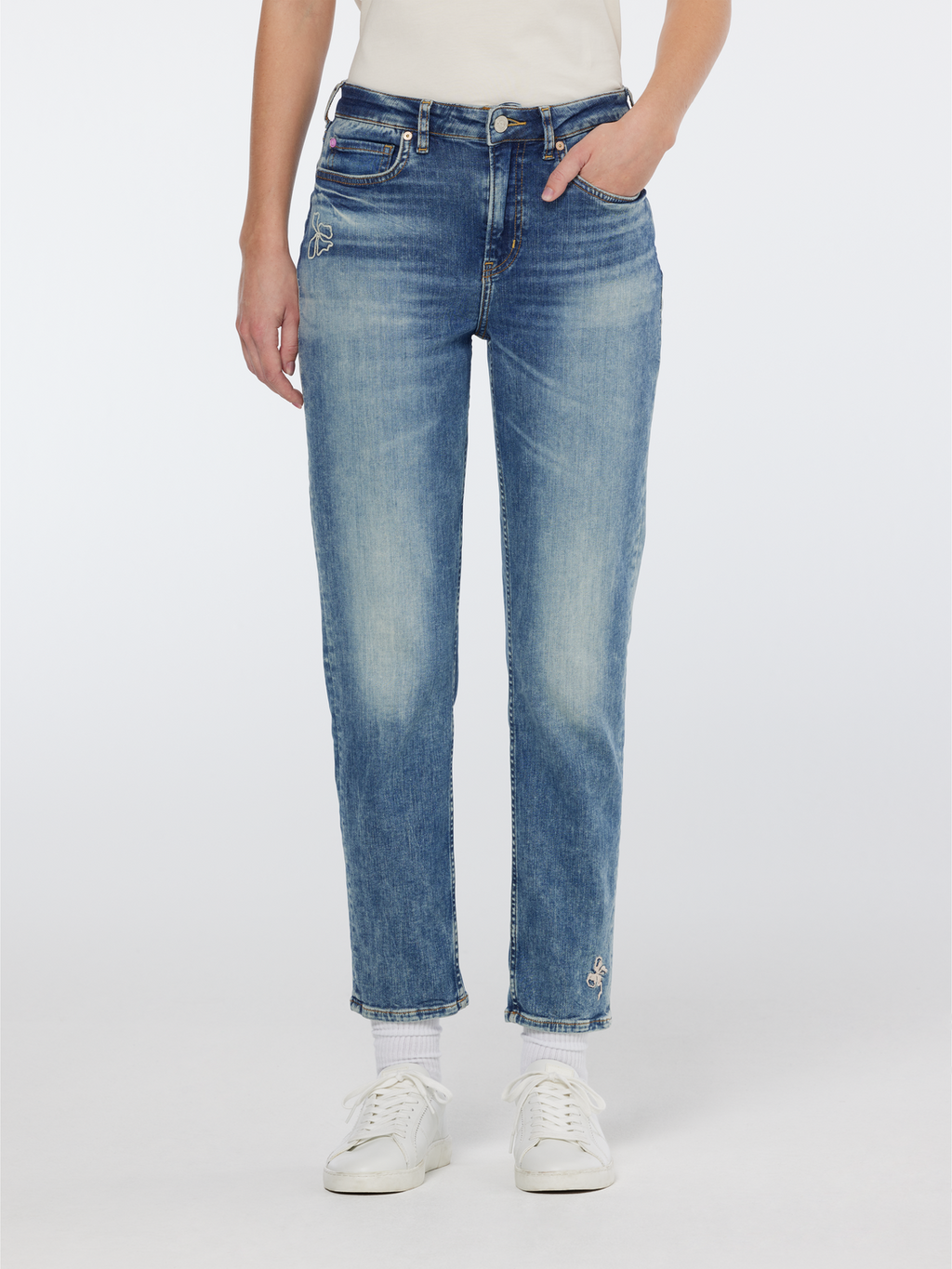 High Five slim fit denim