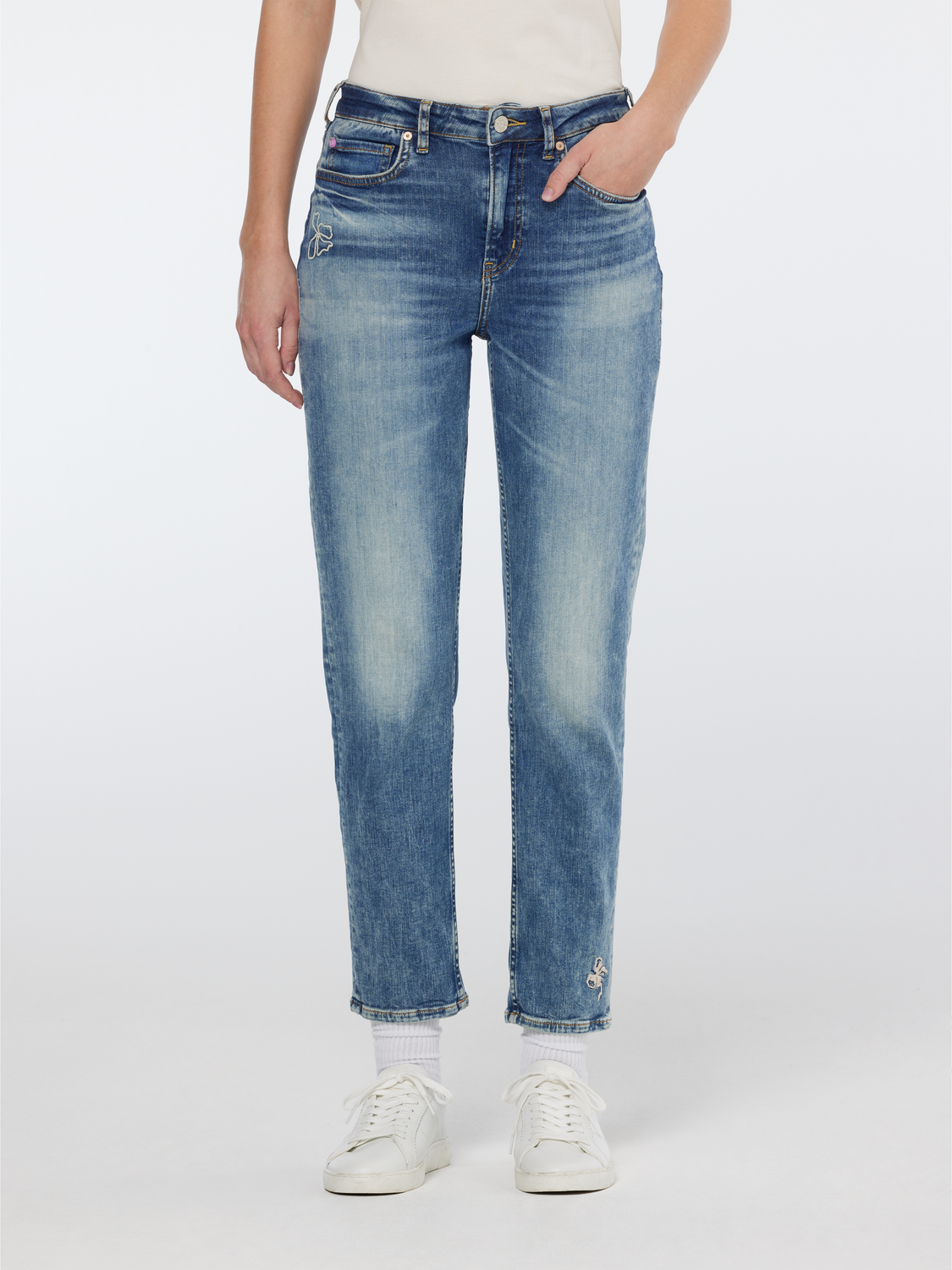 High Five slim fit denim