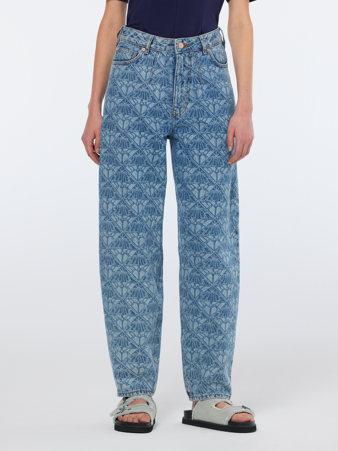The Tide balloon denim