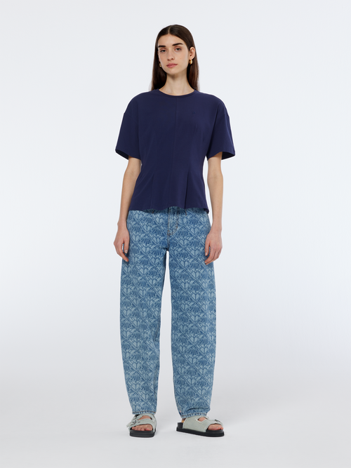 The Tide balloon jeans with longer inseam  Monogram