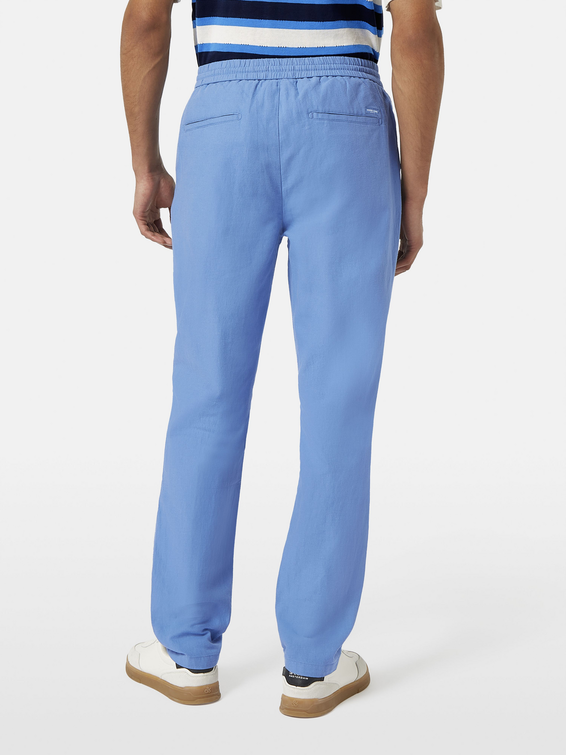 Seasonal core - Warren cotton linen straight jogger