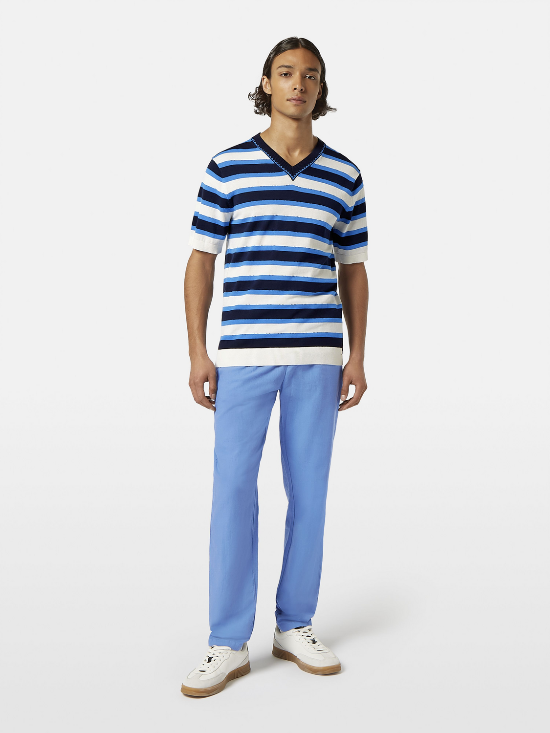 Seasonal core - Warren cotton linen straight jogger