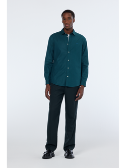 Seasonal core - Regular fit solid oxford shirt