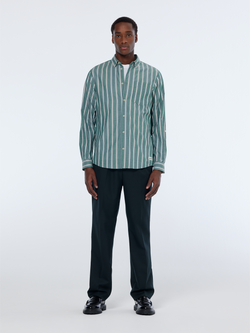 Regular fit dobby stripe shirt