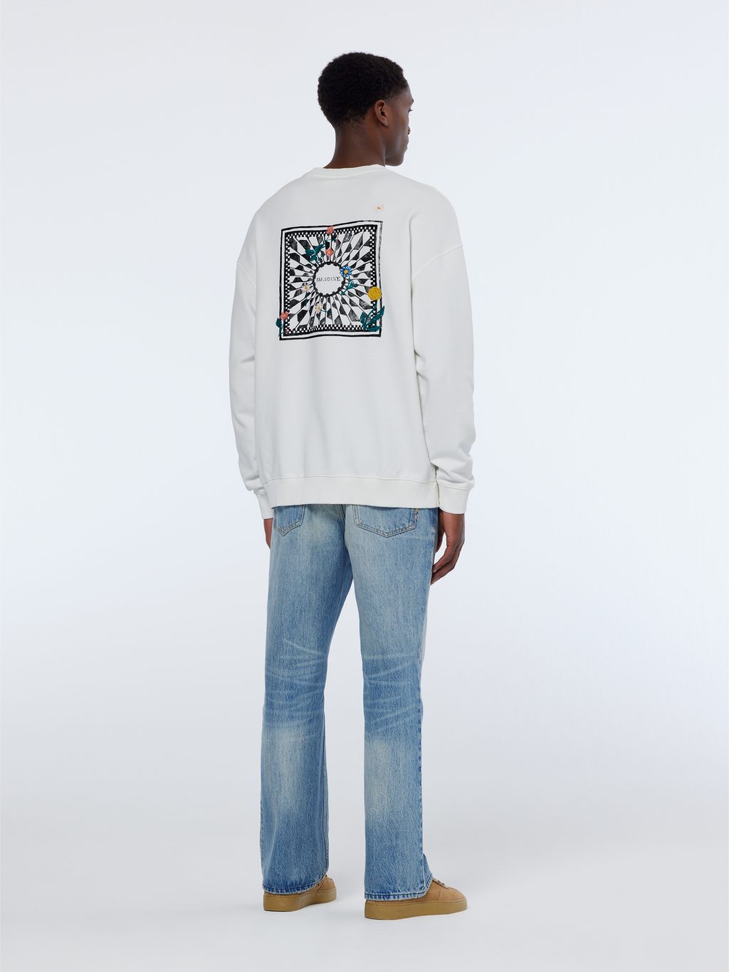 Relaxed artwork sweatshirt