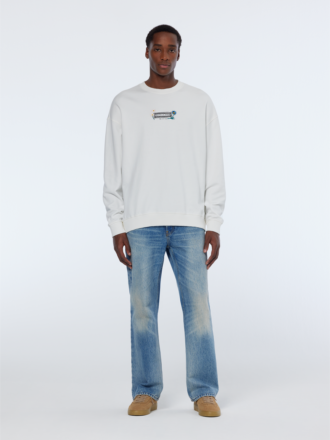 Relaxed artwork sweatshirt