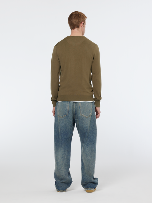 Seasonal core - viscose regular fit crewneck