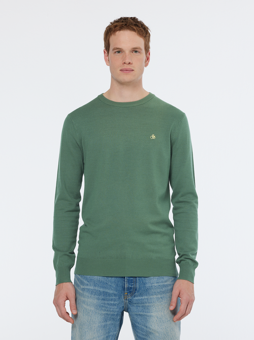 Seasonal core - viscose regular fit crewneck