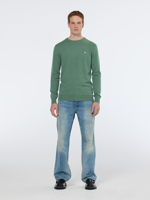 Seasonal core - viscose regular fit crewneck