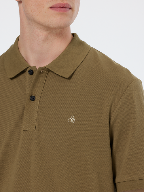 Seasonal core - logo pique polo