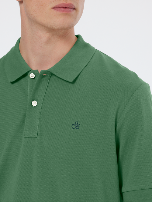 Seasonal core - logo pique polo