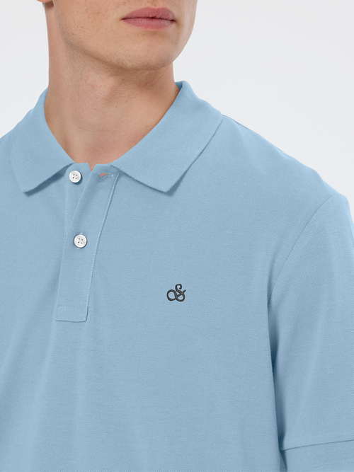 Seasonal core - logo pique polo