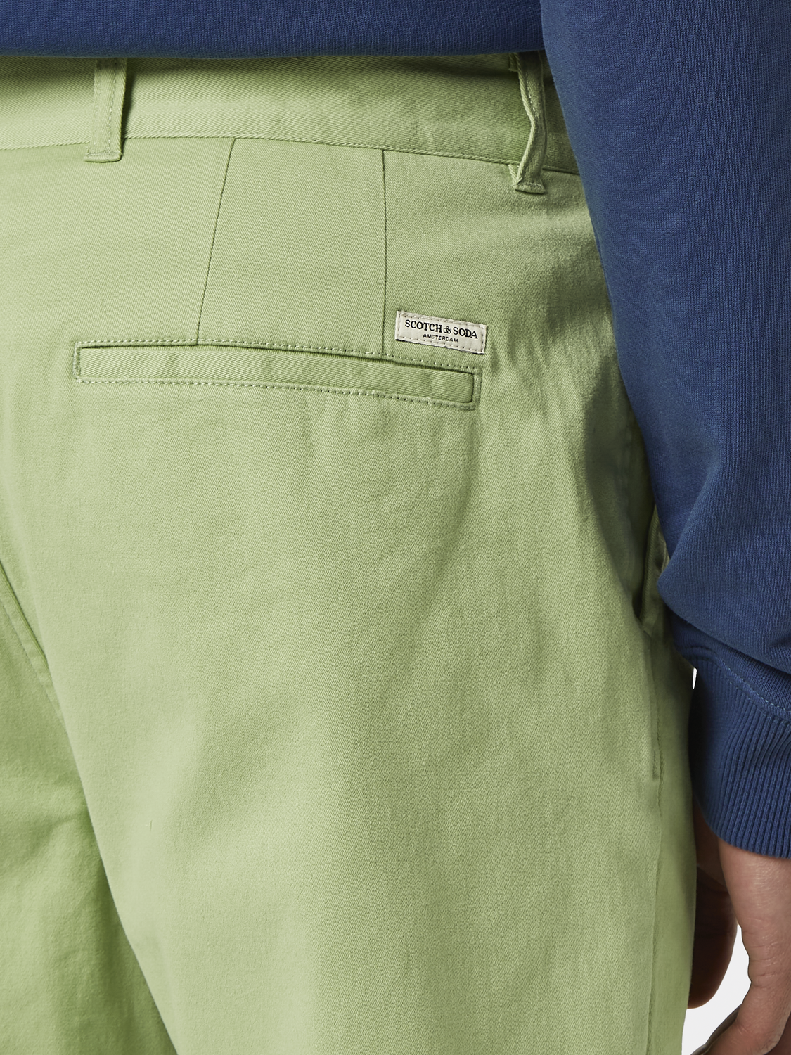Seasonal core - Stuart washed cotton-blend twill chino