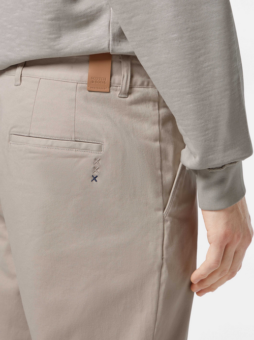 Seasonal core - Drift washed cotton-blend twill chino