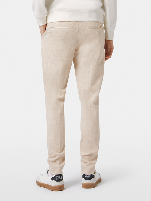 Mott - cotton-blend knitted chino