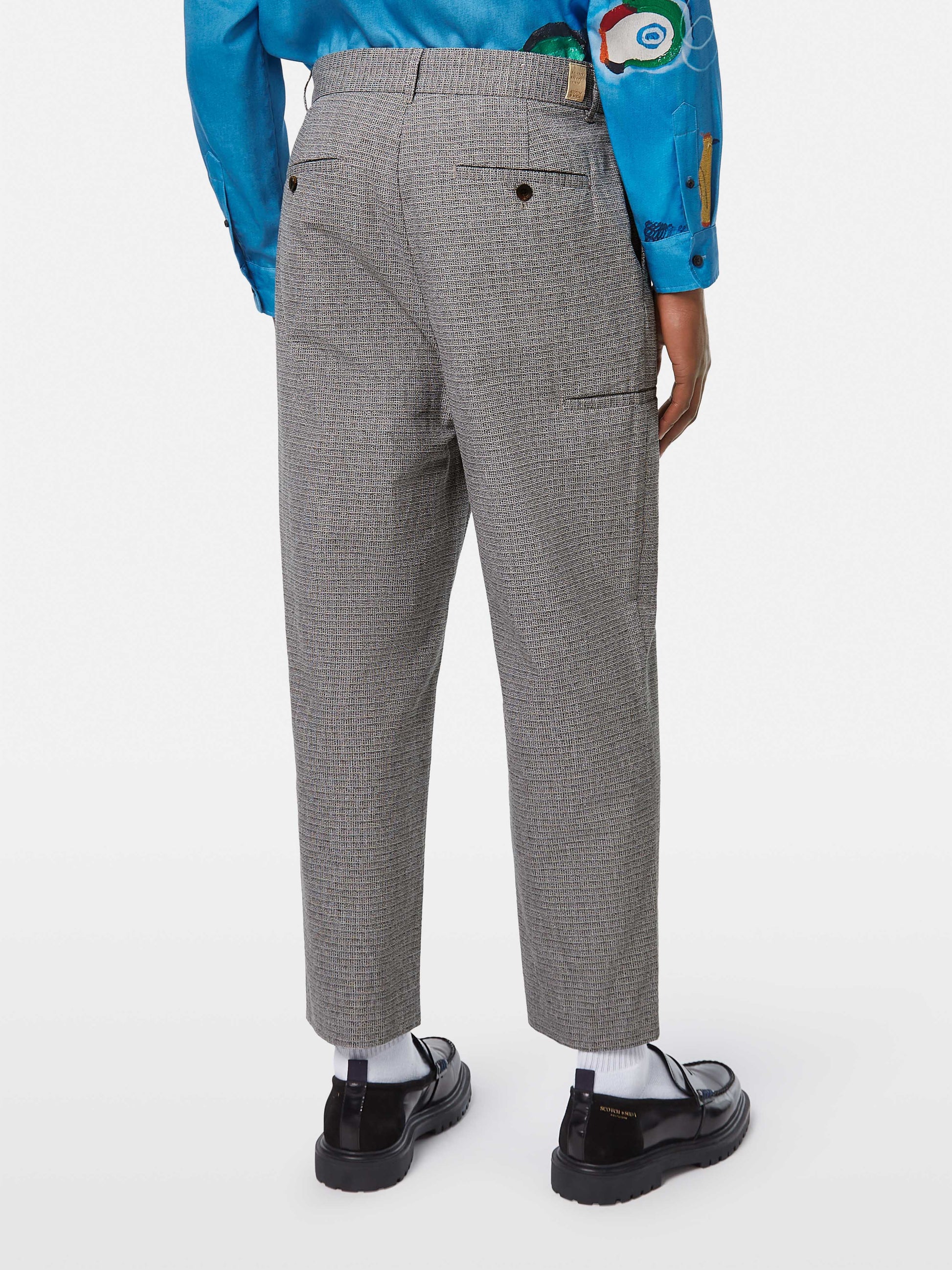 Basket-Weave Chinos