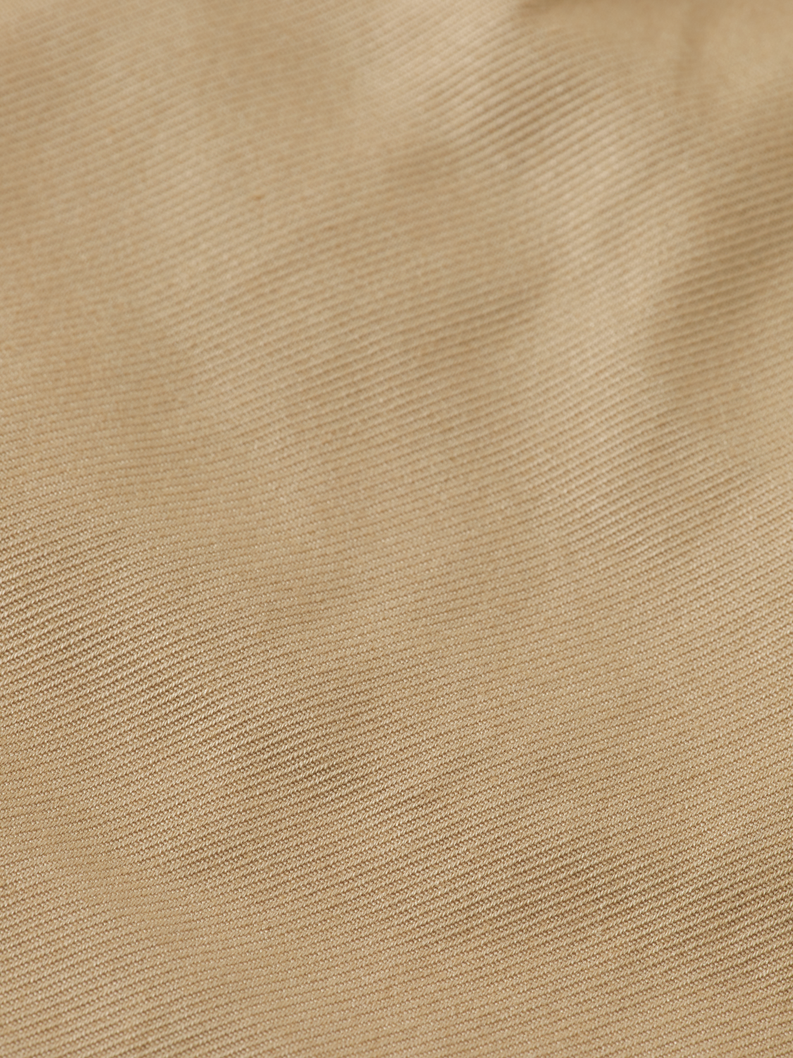 Pleated wide fit cotton-twill bermuda short